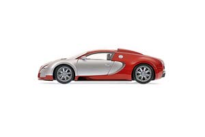 BUGATTI VEYRON EDITION CENTENAIRE CHROME/RED 2009 — фото 7