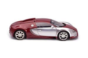 BUGATTI VEYRON EDITION CENTENAIRE CHROME/RED 2009 — фото 11