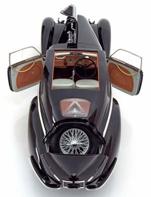 ALFA ROMEO 8C 2900 B LUNGO 1938 BLACK — фото 6