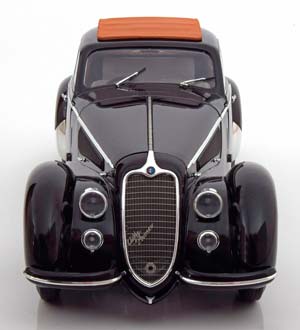 ALFA ROMEO 8C 2900 B LUNGO 1938 BLACK — фото 8