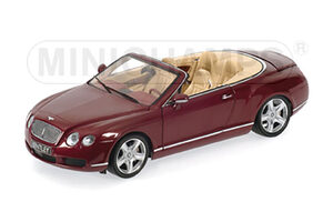 BENTLEY CONTINENTAL GTC CONVERTIBLE 2006 RED METALLIC — фото 3