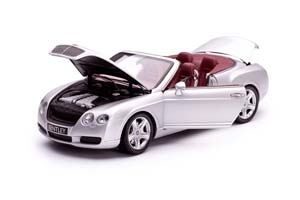 BENTLEY CONTINENTAL GTC 2006 SILVER — фото 3