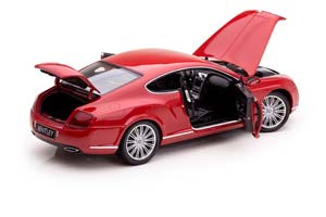 BENTLEY CONTINENTAL GT 2008 RED — фото 4