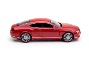 BENTLEY CONTINENTAL GT 2008 RED — фото 11