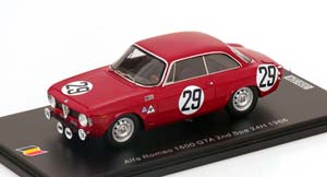 ALFA ROMEO 1600 GTA NO 29 24H SPA 1966