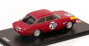 ALFA ROMEO 1600 GTA NO 29 24H SPA 1966 — фото 2