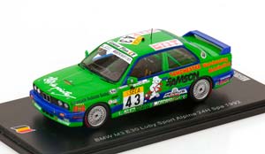 BMW M3 E30 NO 43  24H SPA, KHAN/VAN DE POELE/KIMOTO (1992)