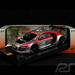 AUDI R8 LMS TEAM PHOENIX RACING #111 24H SPA (2009) HENRI MOSER - MARCEL FASSLER - ALEX MARGARITIS - MARC BASSENG, SILVER RED — фото 4