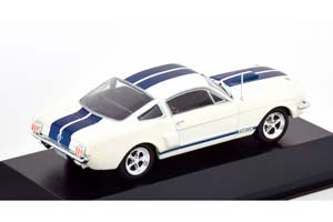 FORD MUSTANG SHELBY GT 350H 1965 WHITE BLUE METALLIC — фото 2