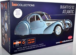 BUGATTI 57 SC ATLANTIC ROTHSCHILD LIGHTBLUE-METALLIC (СБОРКА БЕЗ КЛЕЯ) — фото 5