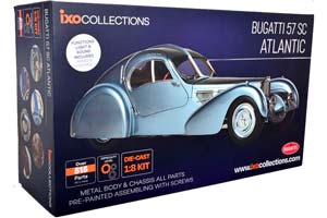BUGATTI 57 SC ATLANTIC ROTHSCHILD LIGHTBLUE-METALLIC (СБОРКА БЕЗ КЛЕЯ) — фото 1