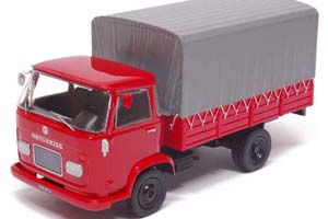 HOTCHKISS DH60 FLATBED TRUCK WITH TENT 1959 RED