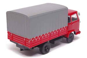 HOTCHKISS DH60 FLATBED TRUCK WITH TENT 1959 RED — фото 2
