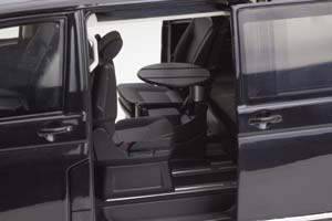 VW VOLKSWAGEN MULTIVAN T6.1 HIGHLINE 2022 BLACK / ФОЛЬКСВАГЕН МУЛЬТИВАН T6.1 HIGHLINE 2022 ЧЕРНЫЙ — фото 16