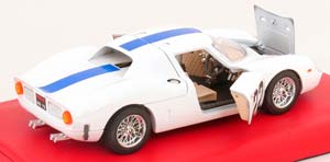 FERRARI 250 LM NO 22 MONZA 1966 WHITE BLUE — фото 3