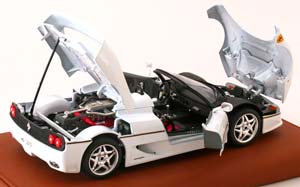 FERRARI F50 CONVERTIBLE WHITE — фото 3