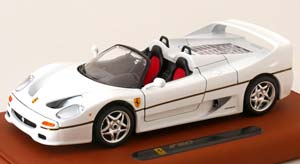 FERRARI F50 CONVERTIBLE WHITE