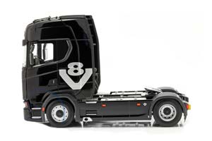 SCANIA V8 730S 4X2 TRUCK BLACK / SCANIA V8 730S 4X2 ГРУЗОВИК ЧЕРНЫЙ — фото 4
