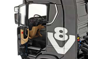 SCANIA V8 730S 4X2 TRUCK BLACK / SCANIA V8 730S 4X2 ГРУЗОВИК ЧЕРНЫЙ — фото 7