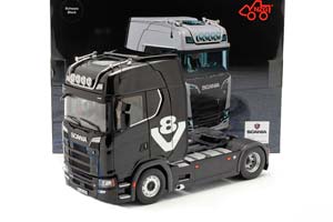 SCANIA V8 730S 4X2 TRUCK BLACK / SCANIA V8 730S 4X2 ГРУЗОВИК ЧЕРНЫЙ — фото 8