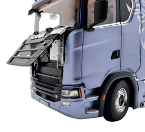 SCANIA V8 730S 4X2 TOWING VEHICLE LIGHTBLUE-METALLIC — фото 4