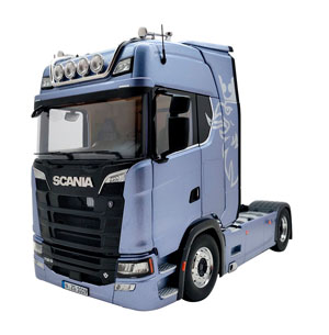 SCANIA V8 730S 4X2 TOWING VEHICLE LIGHTBLUE-METALLIC