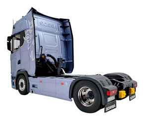 SCANIA V8 730S 4X2 TOWING VEHICLE LIGHTBLUE-METALLIC — фото 2