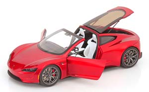 TESLA ROADSTER 2024 RED METALLIC — фото 3