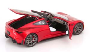 TESLA ROADSTER 2024 RED METALLIC — фото 4