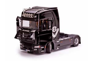 SCANIA V8 730S 4X2 TOWING VEHICLE BLACK — фото 3