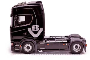 SCANIA V8 730S 4X2 TOWING VEHICLE BLACK — фото 2