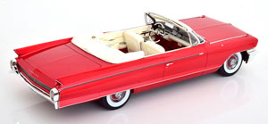 CADILLAC ELDORADO BIARRITZ CONVERTIBLE OPEN 1962 REDMETALLIC — фото 2
