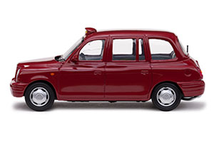 LONDON TAXI CAB TX1 1998 RED — фото 4