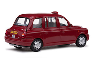 LONDON TAXI CAB TX1 1998 RED — фото 2