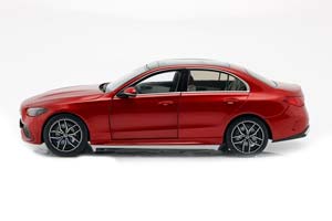 MERCEDES W206 C-CLASS 2023 HYACINTH RED METALLIC / МЕРСЕДЕС Ц-КЛАСС КРАСНЫЙ — фото 3