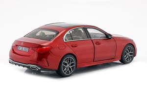 MERCEDES W206 C-CLASS 2023 HYACINTH RED METALLIC / МЕРСЕДЕС Ц-КЛАСС КРАСНЫЙ — фото 2