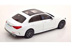 MERCEDES W206 C-CLASS 2022 OPALITE WHITE / МЕРСЕДЕС Ц-КЛАСС БЕЛЫЙ — фото 2