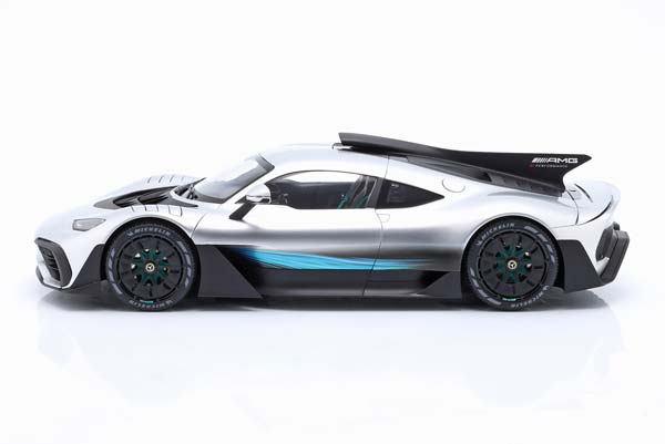MERCEDES-BENZ AMG ONE (C298) HIGH-TECH SILVER / МЕРСЕДЕС-БЕНЦ АМГ ОНЕ C298 ХАЙ-ТЕК СЕРЕБРИСТЫЙ — фото 4