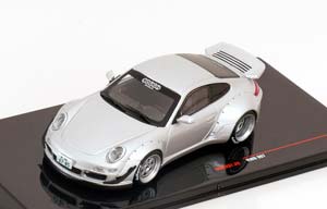 PORSCHE 911 (997) RWB SILVER / ПОРШЕ 911 997 RWB СЕРЕБРИСТЫЙ