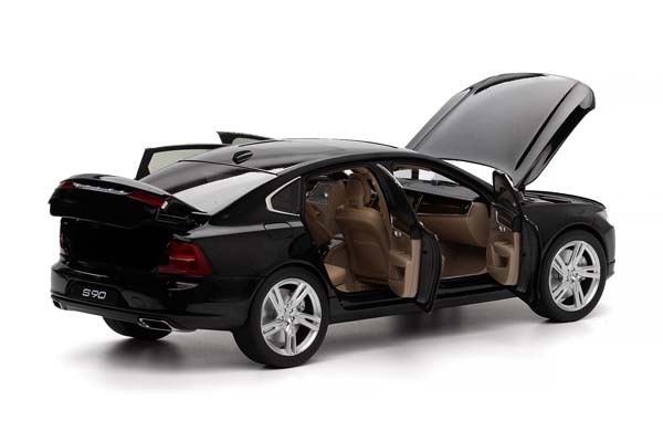 VOLVO S90 2016 BLACK / ВОЛЬВО S90 ЧЕРНЫЙ — фото 4