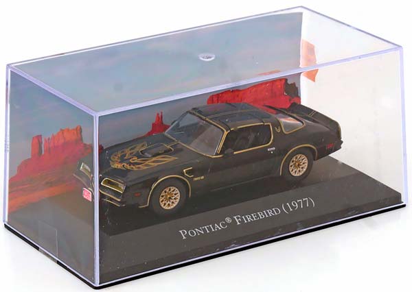 PONTIAC FIREBIRD 1977 BLACK / GOLD / ПОНТИАК ФАЙРБЕРД ЧЕРНЫЙ ЗОЛОТОЙ — фото 3