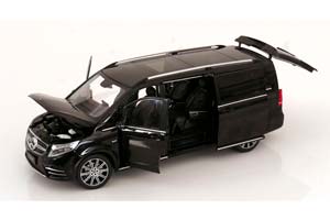 MERCEDES V-KLASSE L LONG VERSION BLACK-METALLIC — фото 3