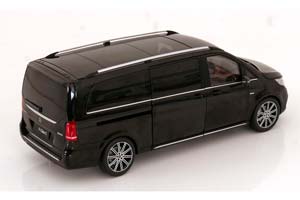 MERCEDES V-KLASSE L LONG VERSION BLACK-METALLIC — фото 2
