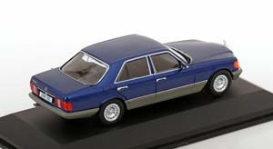 MERCEDES W126 500 SE 1979 DARK BLUE METALLIC — фото 2