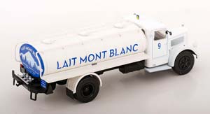 BERLIET GDR 7 D LAIT MONT BLANC WHITE BLUE — фото 2