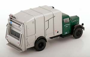 BERLIET GDR 7W REFUSE LORRY SILVER GREEN — фото 2