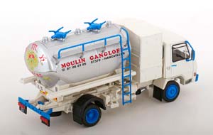 BERLIET 20 K MINOTIER MOULIN GANGLOFF WHITE SILVER — фото 2
