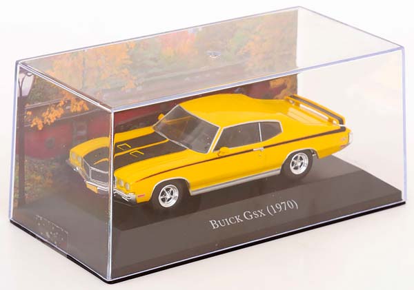 BUICK GSX 1970 YELLOW / MATT BLACK / БЬЮИК ГСКС ЖЕЛТЫЙ ЧЕРНЫЙ МАТОВЫЙ — фото 3