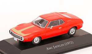 AMC JAVELIN 1972 ORANGE GOLDEN ACRYLBOX COULD BE DAMAGED / АМК ДЖАВЕЛИН ОРАНЖЕВЫЙ ГОЛДЕН АКРИЛОВЫЙ БОКС МОЖЕТ БЫТЬ ПОВРЕЖДЕН