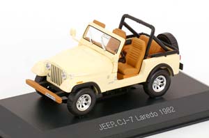 JEEP CJ-7 LAREDO 1982 CREME